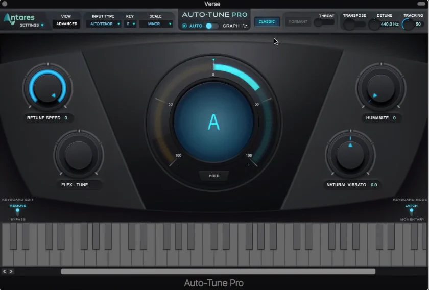 Autotune plugin selection